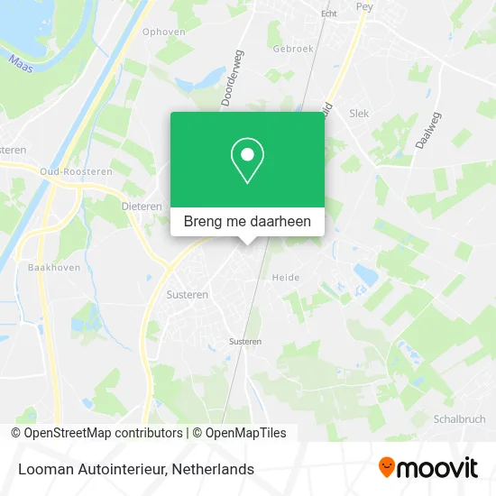 Looman Autointerieur kaart