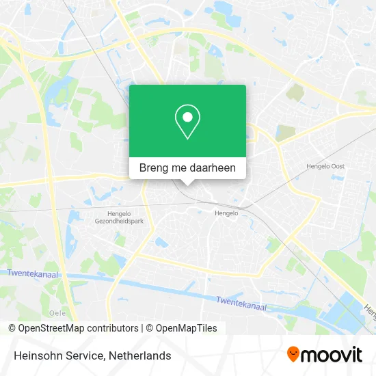 Heinsohn Service kaart