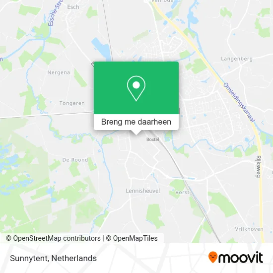 Sunnytent kaart