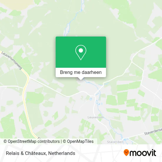 Relais & Châteaux kaart
