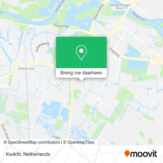 Kwikfit kaart