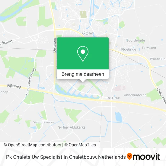Pk Chalets Uw Specialist In Chaletbouw kaart