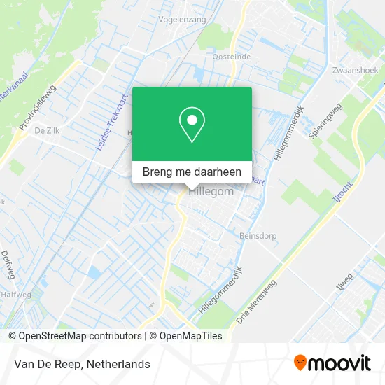 Van De Reep kaart