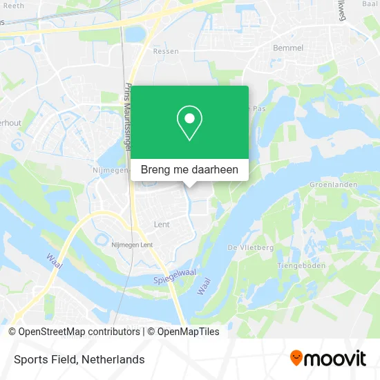 Sports Field kaart