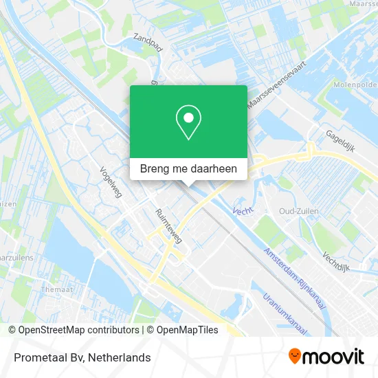 Prometaal Bv kaart