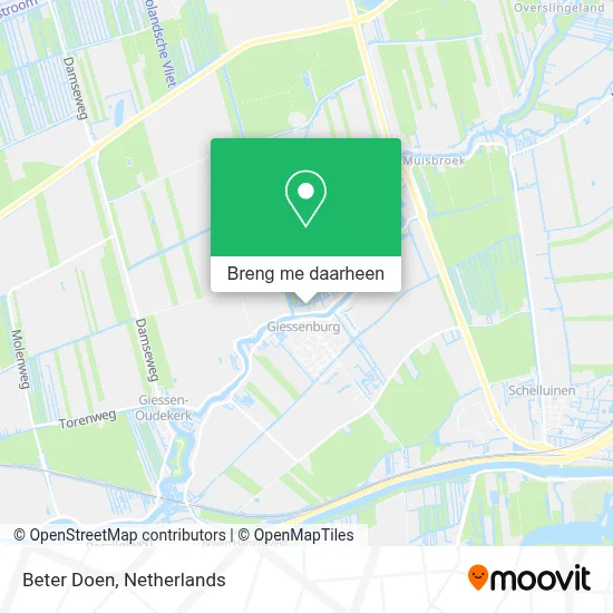 Beter Doen kaart