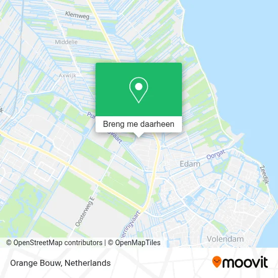 Orange Bouw kaart