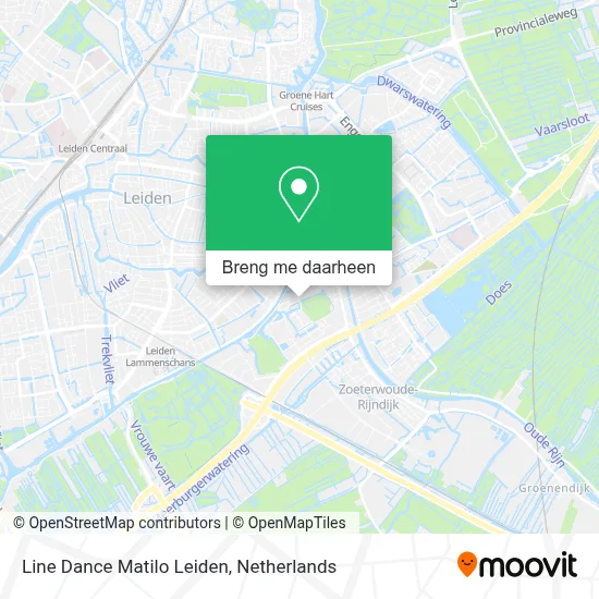 Line Dance Matilo Leiden kaart