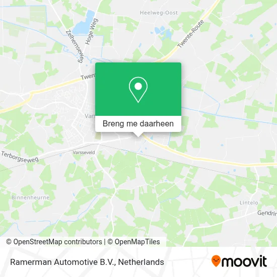Ramerman Automotive B.V. kaart