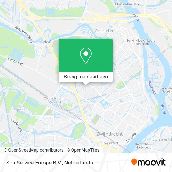 Spa Service Europe B.V. kaart