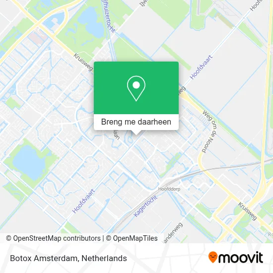 Botox Amsterdam kaart