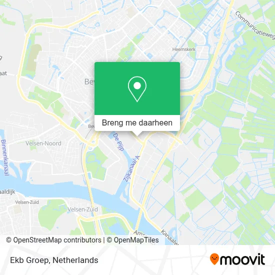Ekb Groep kaart