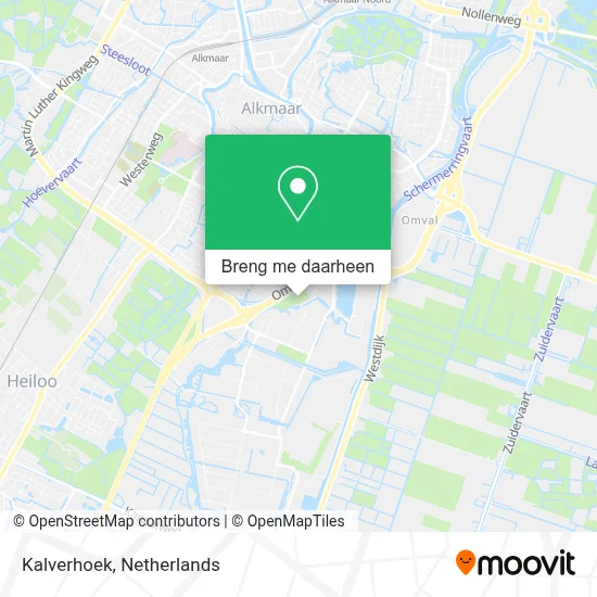 Kalverhoek kaart
