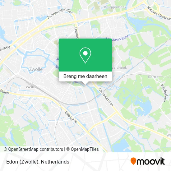 Edon (Zwolle) kaart