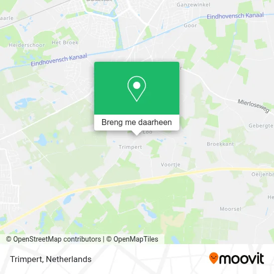 Trimpert kaart