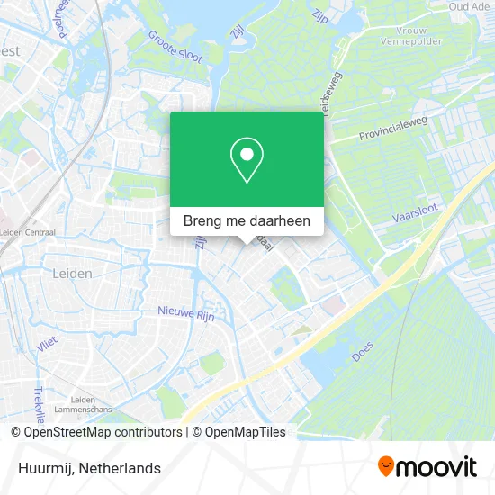 Huurmij kaart