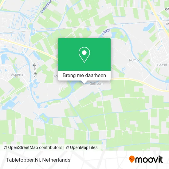 Tabletopper.Nl kaart