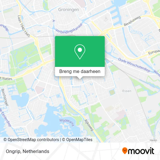 Ongrip kaart