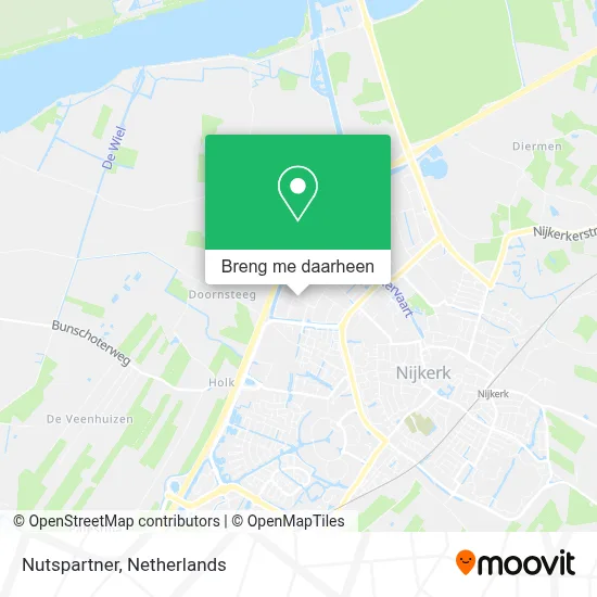 Nutspartner kaart