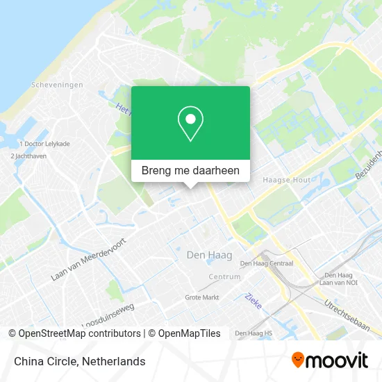 China Circle kaart
