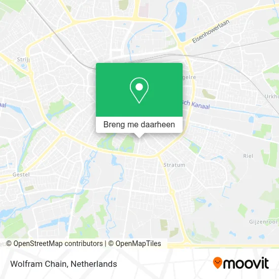 Wolfram Chain kaart