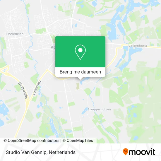Studio Van Gennip kaart