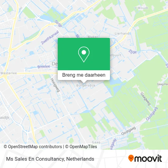 Ms Sales En Consultancy kaart