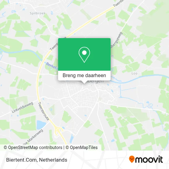 Biertent.Com kaart