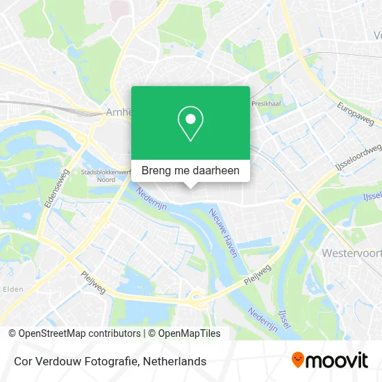 Cor Verdouw Fotografie kaart