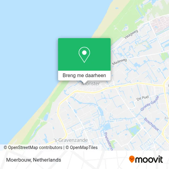 Moerbouw kaart