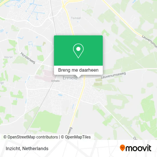 Inzicht kaart