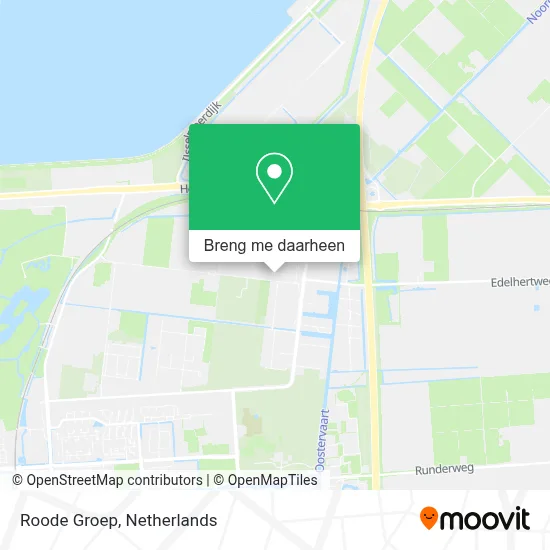 Roode Groep kaart
