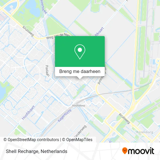 Shell Recharge kaart