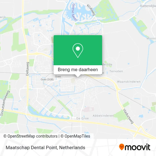 Maatschap Dental Point kaart