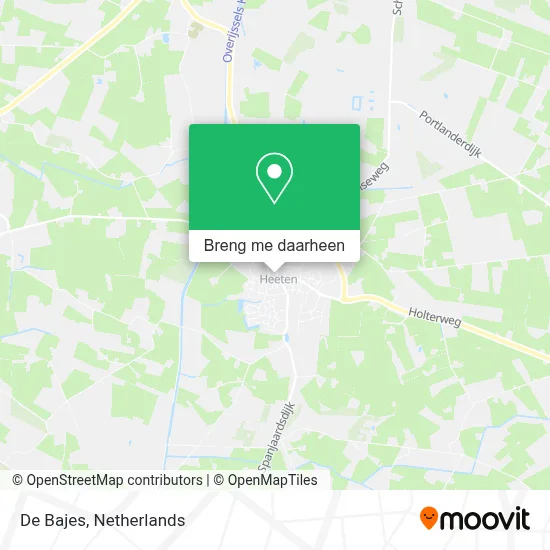 De Bajes kaart