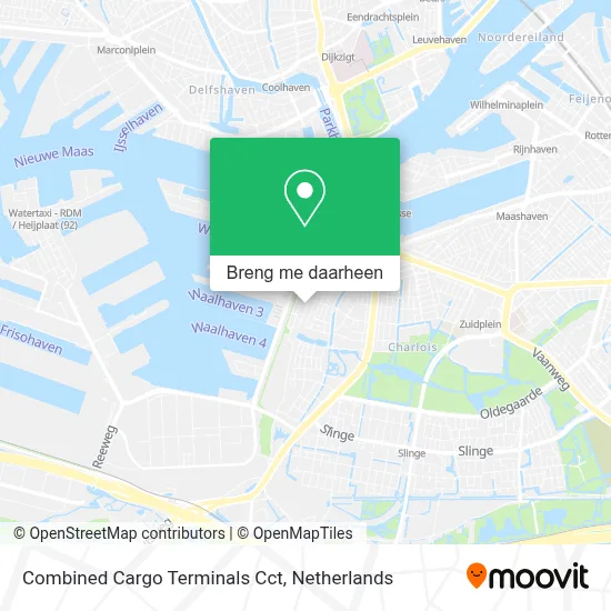 Combined Cargo Terminals Cct kaart