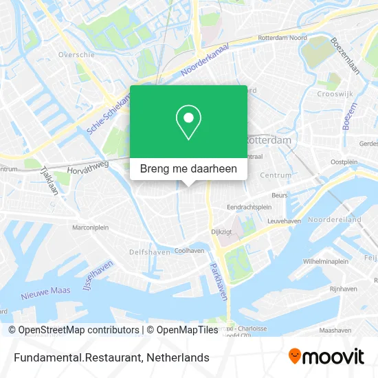 Fundamental.Restaurant kaart