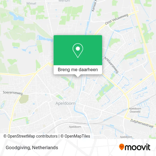 Goodgiving kaart