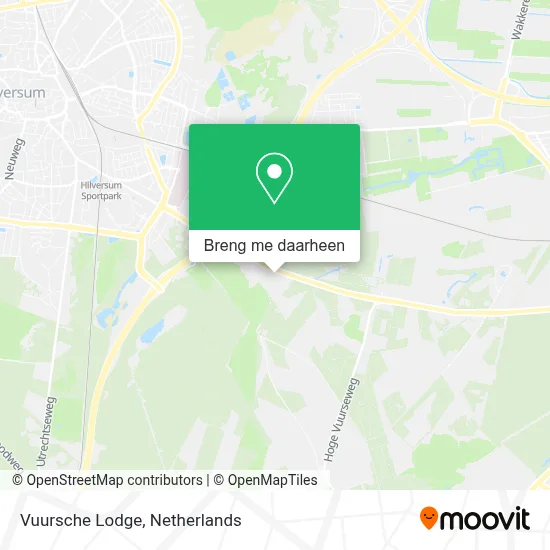 Vuursche Lodge kaart