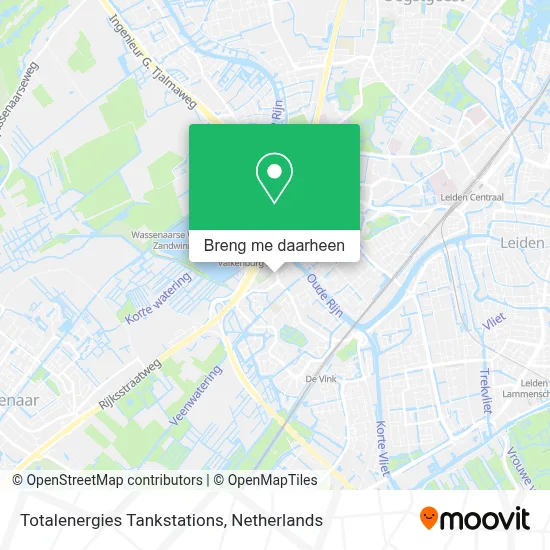 Totalenergies Tankstations kaart