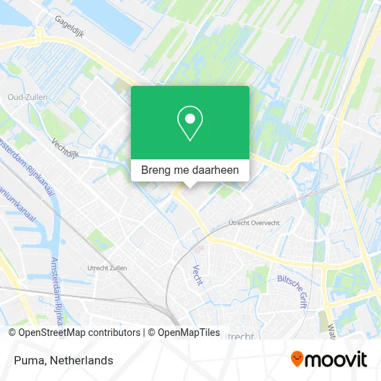 Puma kaart