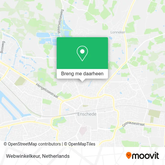 Webwinkelkeur kaart