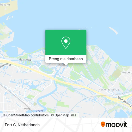 Fort C kaart