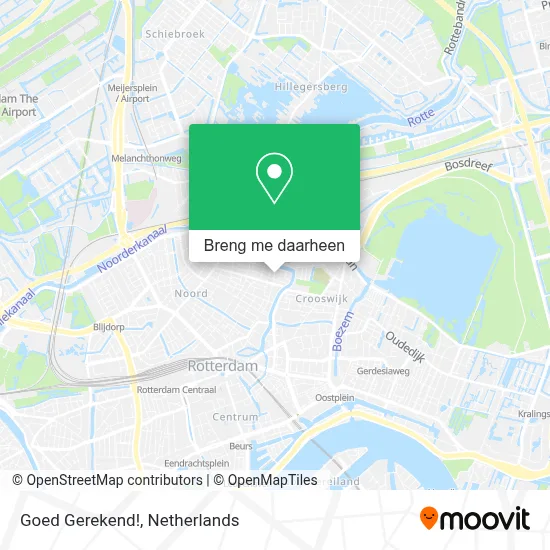 Goed Gerekend! kaart