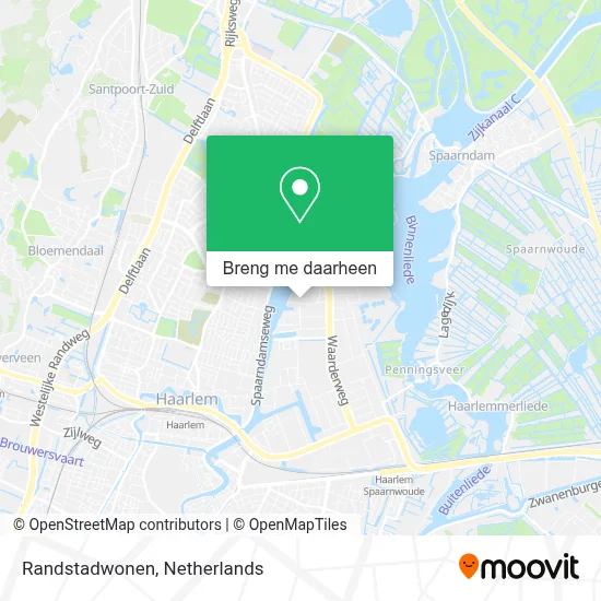 Randstadwonen kaart