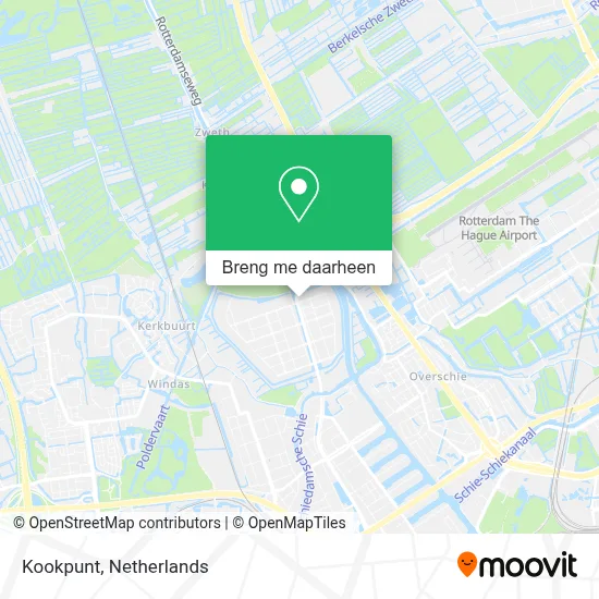 Kookpunt kaart