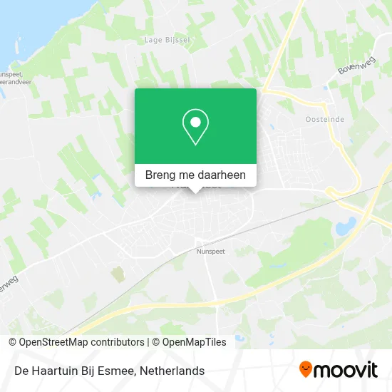 De Haartuin Bij Esmee kaart