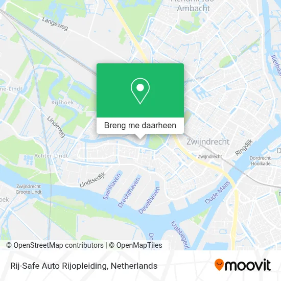 Rij-Safe Auto Rijopleiding kaart