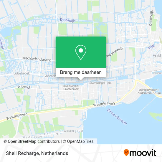 Shell Recharge kaart