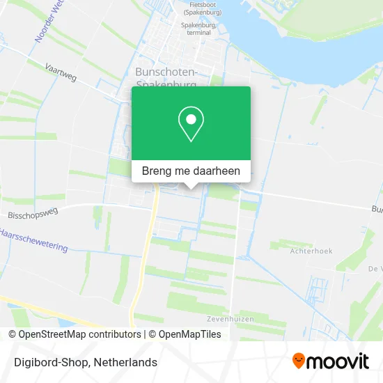 Digibord-Shop kaart